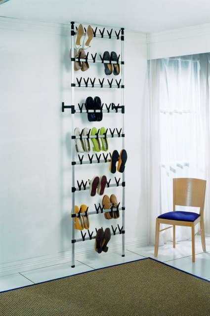 Interesting Floor To Ceiling Shoe Storage Image