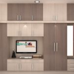 Interesting Living Room Closet Design Photo