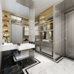 Interesting Luxury Walk In Wardrobe Photo