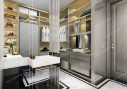 Interesting Luxury Walk In Wardrobe Photo