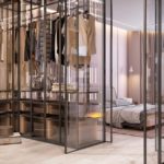 Interesting Marble Walk In Closet Picture