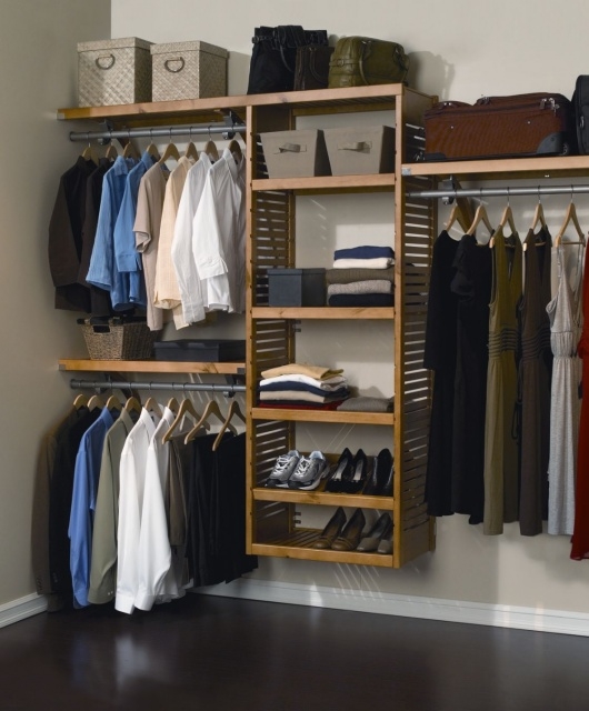 Interesting Wall Closet Organizer Pics