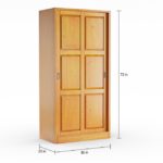 Interesting Wood Wardrobe Closet Photos