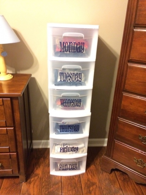 Luxurious Baby Clothes Organiser Picture