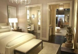 Luxurious Bedroom Design With Bathroom And Walk In Closet Pic