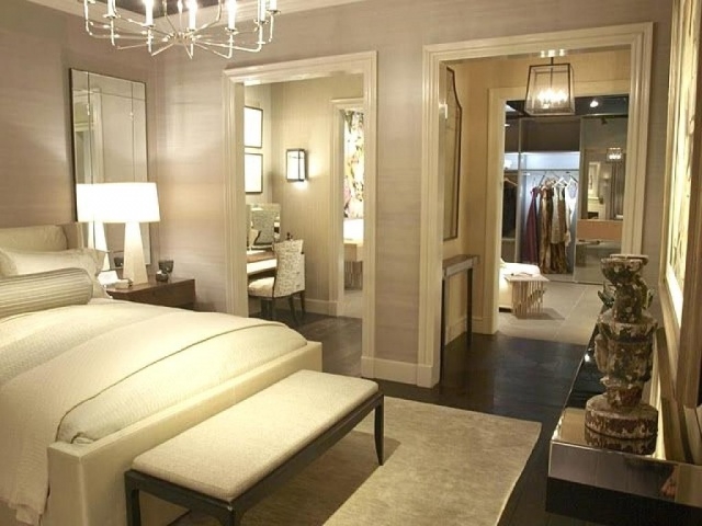Luxurious Bedroom Design With Bathroom And Walk In Closet Pic