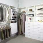 Luxurious Closet Organizer Systems With Drawers Picture