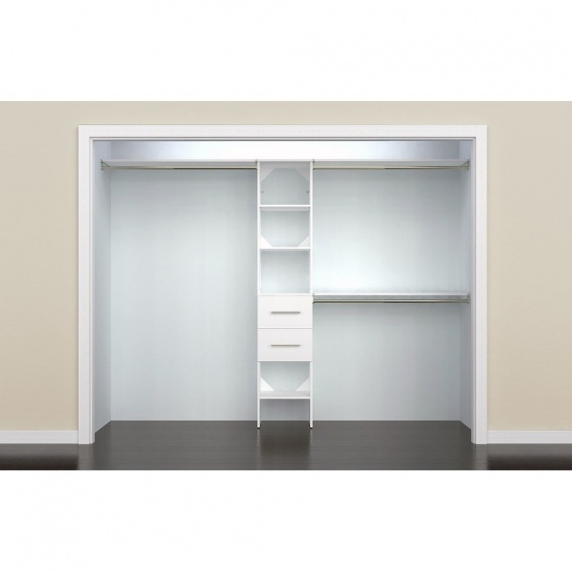 Luxurious Closet Organizer With Drawers Images