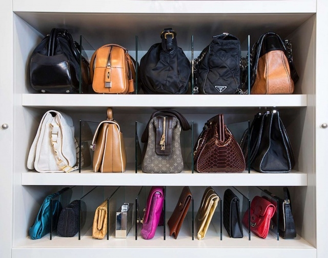 Luxurious Closet Purse Organizer Image