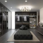 Luxurious Men Walk In Wardrobe Image