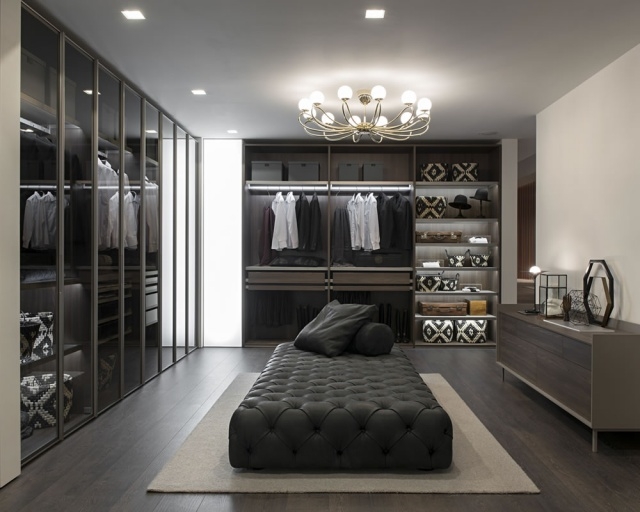 Luxurious Men Walk In Wardrobe Image