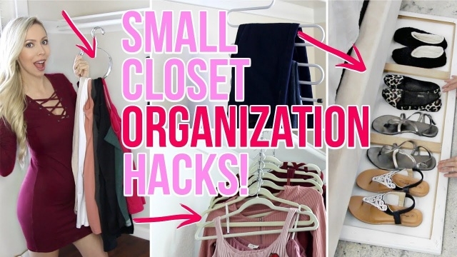 Luxurious Small Clothes Closet Ideas Pic