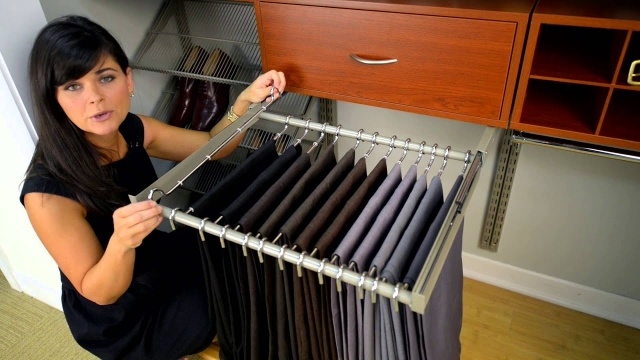 Luxury Closet Pants Organizer Pics