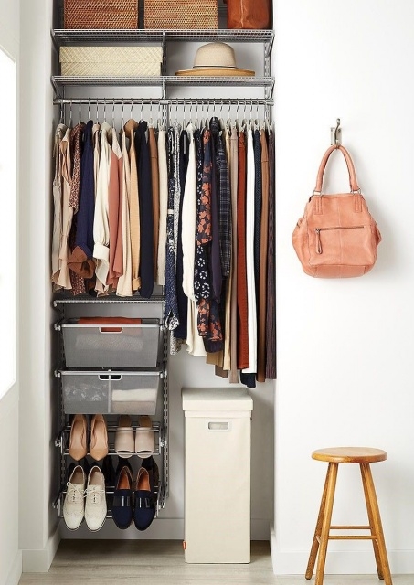 Luxury Clothes Storage For Small Spaces Photo
