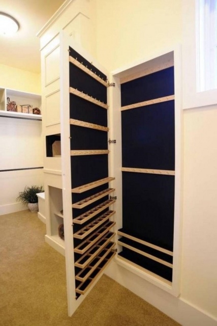 Luxury Hidden Closet Ideas Photo