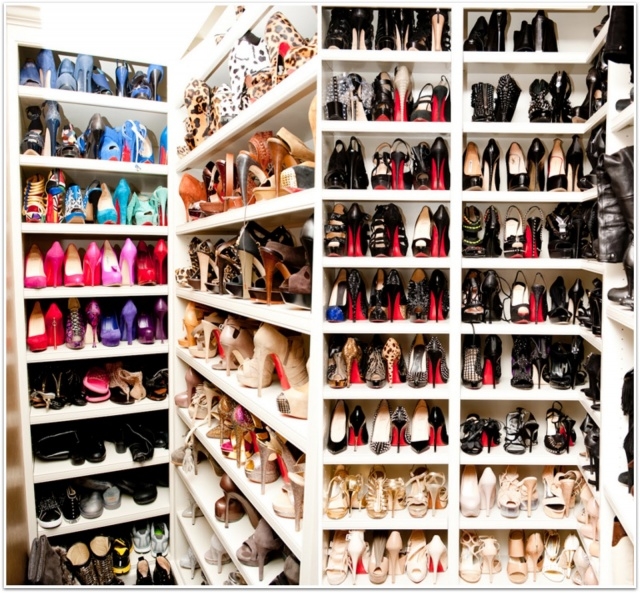 Luxury Shoe Wardrobe Designs Photos