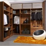 Luxury Simple Walk In Closet Design Pic