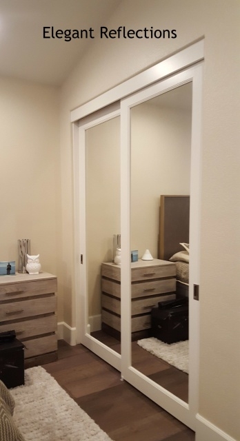 Luxury Sliding Mirror Closet Doors For Bedrooms Image
