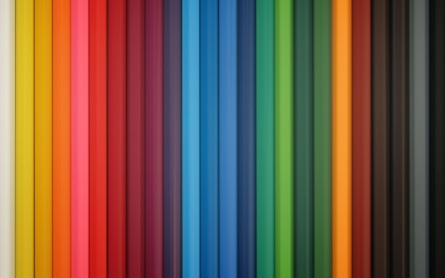 Marvelous Color Organized Closet Photos
