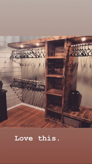 Marvelous Rustic Closet Ideas Pictures