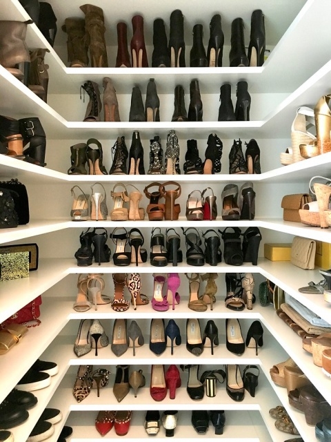 Marvelous Walk In Shoe Closet Pics