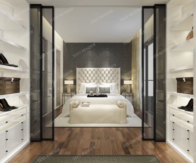 Mesmerizing Bedroom Walk In Wardrobe Images
