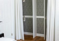 Mesmerizing Curtains For Closet Doors Image