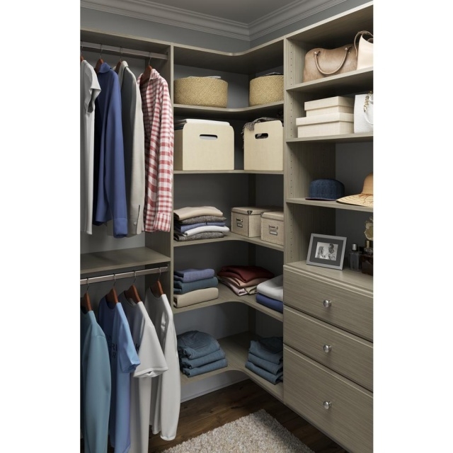 Mesmerizing Deep Corner Reach In Closet Photo