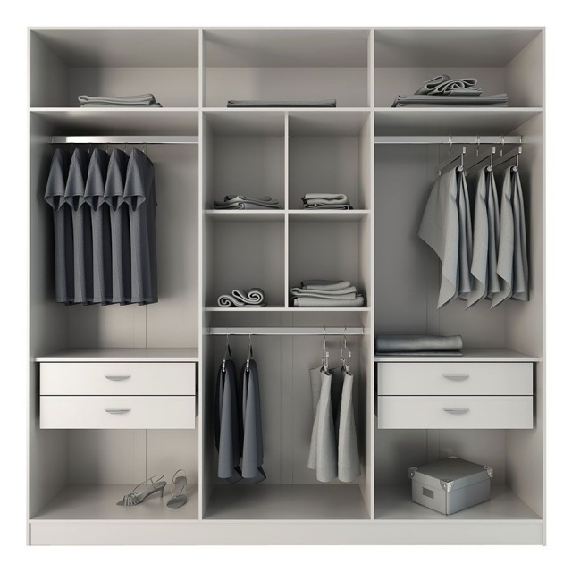 Mesmerizing Modern Wardrobe Closet Image