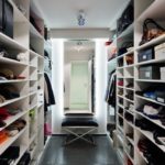 Mesmerizing Walk In Wardrobe With Mirror Picture