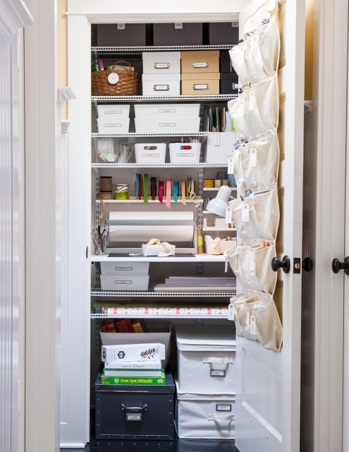 Most Creative Back Of Closet Door Storage Image