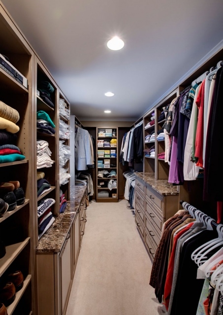 Most Creative Long Walk In Closet Pictures