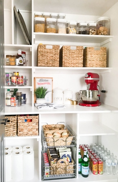 Most Creative Pantry Shelf Design Pics