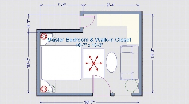 Most Creative Walk In Closet Layout Plans Images