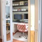 Most Creative Walk In Closet Office Combo Image