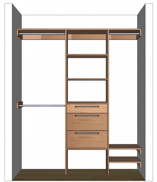 Most Inspiring Closet Organizer Plans Do It Yourself Pics
