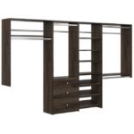 Most Inspiring Easy Track Closet Organizer Photo