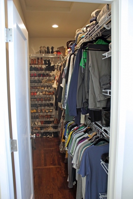 Most Inspiring Long Walk In Closet Ideas Picture