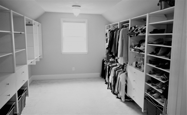 Outstanding Black And White Closet Images