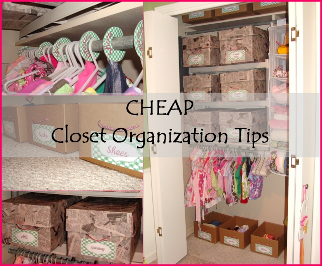 Outstanding Cheap Closet Organization Ideas Pic
