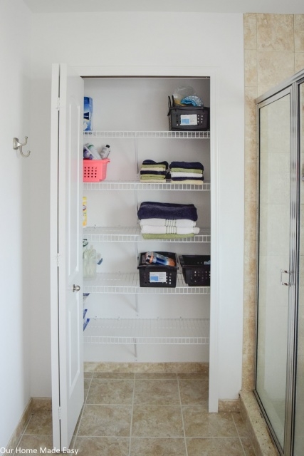 Outstanding Closet With Bathroom Design Pics