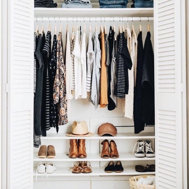 Outstanding Marie Kondo Closet Design Pic