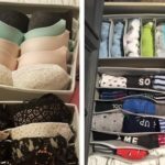 Outstanding Organizing Folded Clothes In Closet Photo