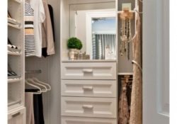 Outstanding Small Walk In Closet Designs For A Master Bedroom Pictures