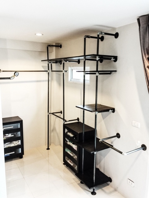 Outstanding Walk In Closet Industrial Pictures