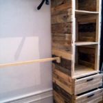 Popular Pallet Closet Ideas Pic