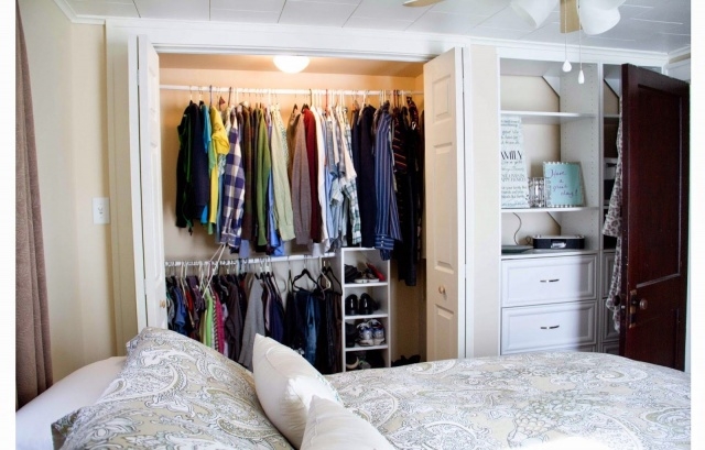 Popular Storage Ideas For Bedrooms Without Closets Images