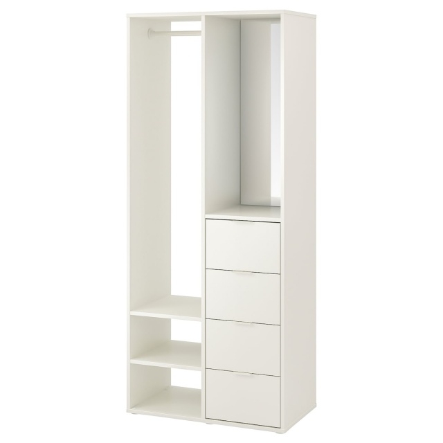 Popular White Open Wardrobe Pictures