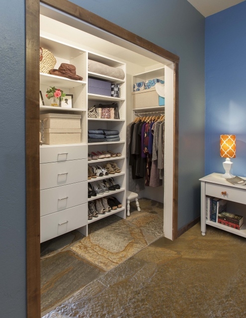 Remarkable Deep Corner Reach In Closet Image