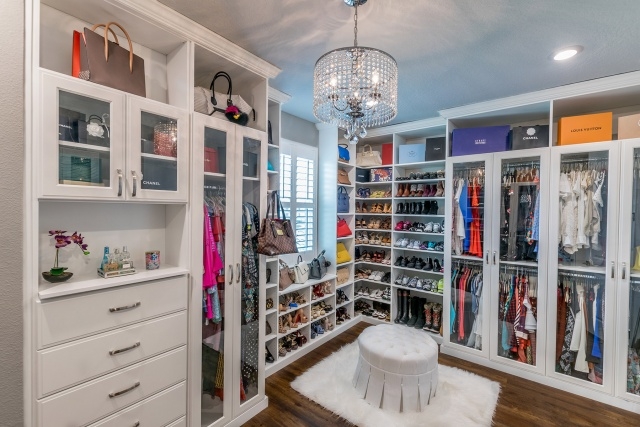 Remarkable Long Walk In Closet Photo